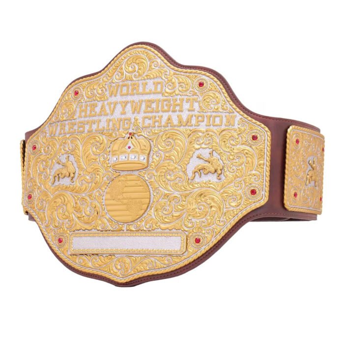 WWE Big Gold WWE World Heavyweight Championship Belt - Image 1