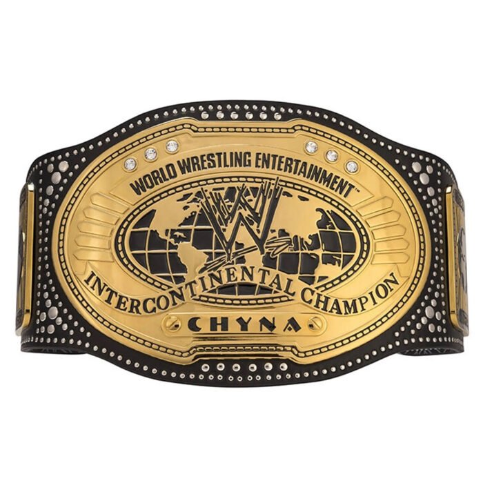 WWE Wrestler Chyna Intercontinental Title World Wrestling Championship Belt - Image 2