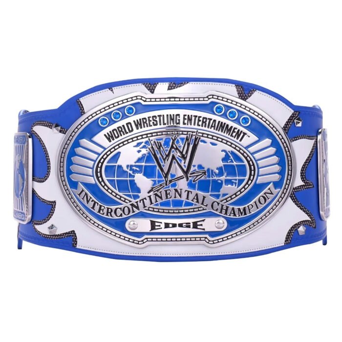 WWE Edge Intercontinental Title World Wrestling Entertainment Championship Belt - Image 2