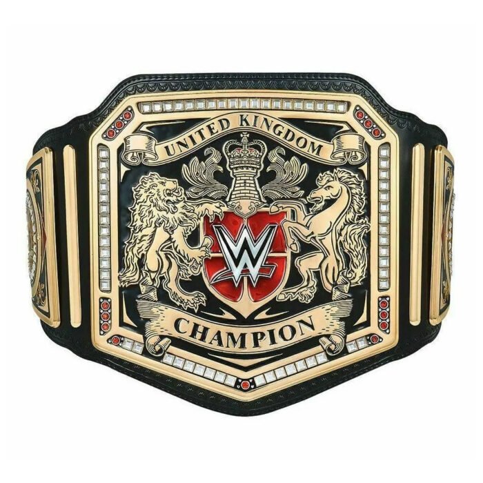 WWE World Heavy Weight Champion UK Title WWE World Championship Belt - Image 1