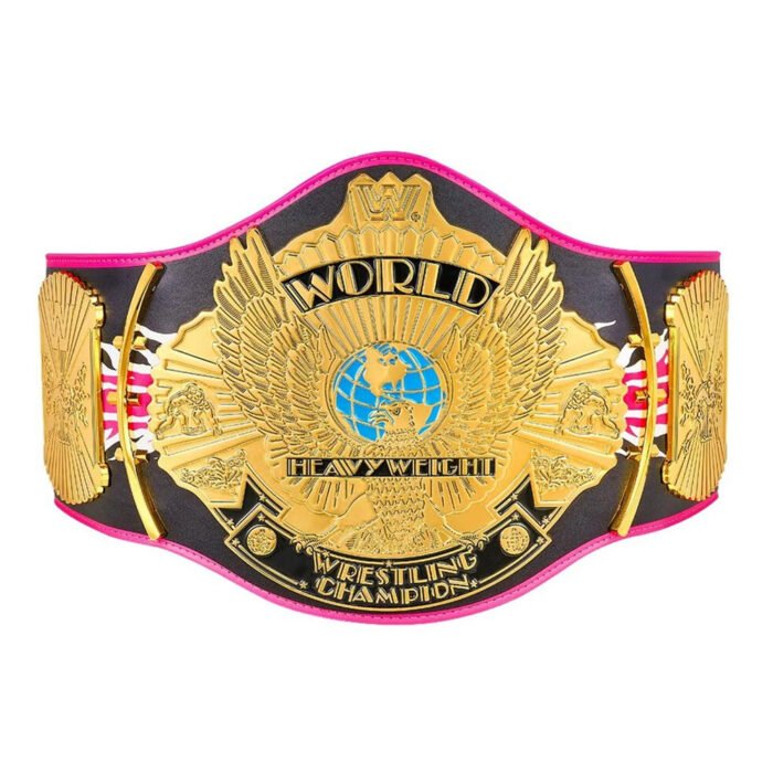 WWE Heavy Champion Bret Hart World Wide Wrestling Championship Belt - Image 2
