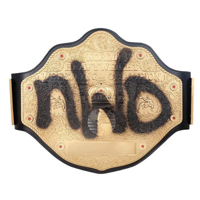 WCW Champion Belt nWo Spray Paint World Heavy Weight Championship Belt - Image 2