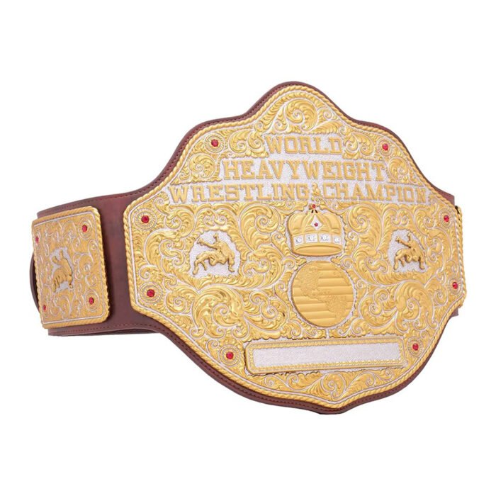 WWE Big Gold WWE World Heavyweight Championship Belt - Image 2