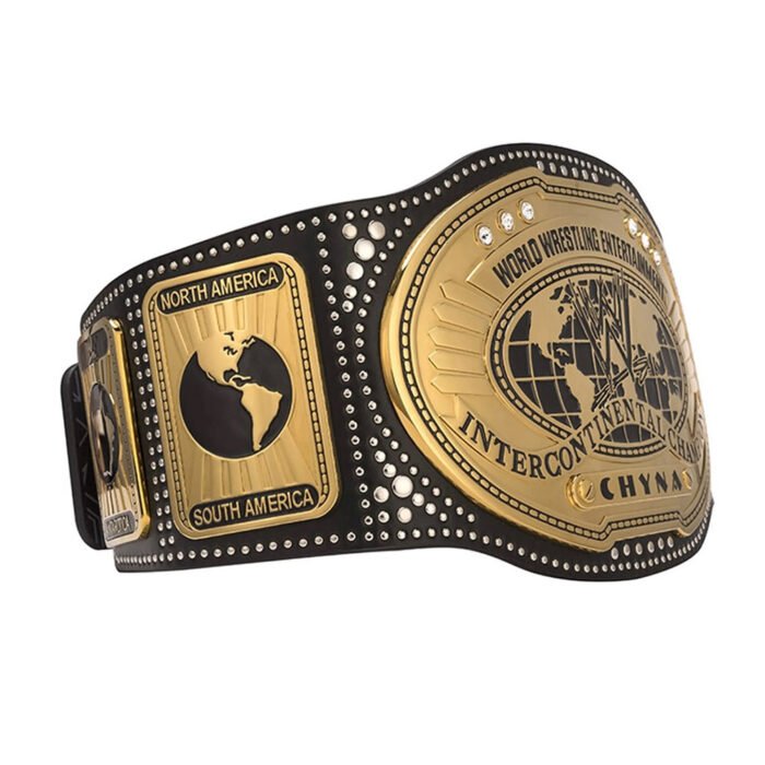 WWE Wrestler Chyna Intercontinental Title World Wrestling Championship Belt - Image 3