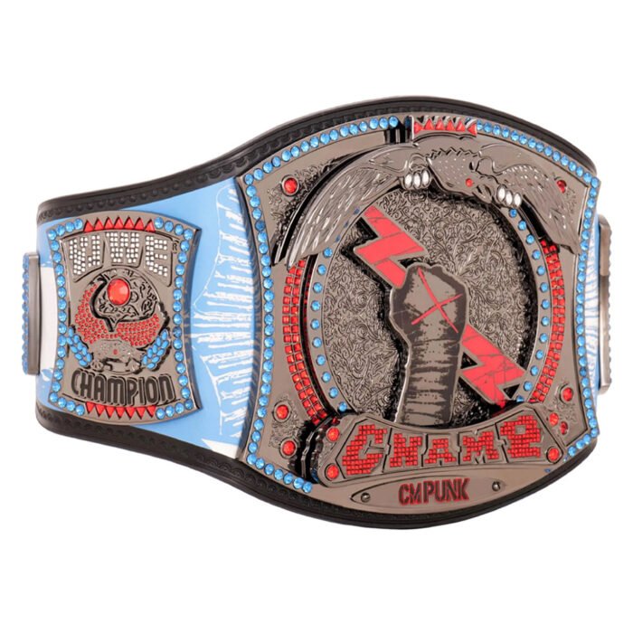 CM Punk 434-Day Record Signature Series Championship Title Belt - Image 3