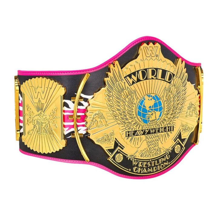 WWE Heavy Champion Bret Hart World Wide Wrestling Championship Belt - Image 3