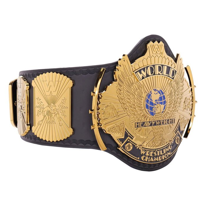 WWE World Championship Belt Winged Eagle World Wrestling Federation Belt - Image 2