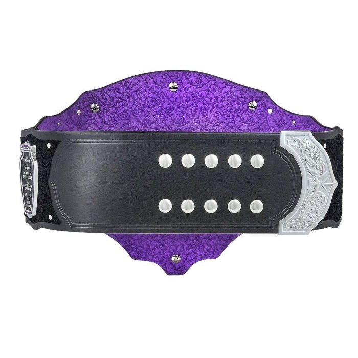 WWE World Title Belt The Phenom UNDERTKER Championship Belt - Image 3