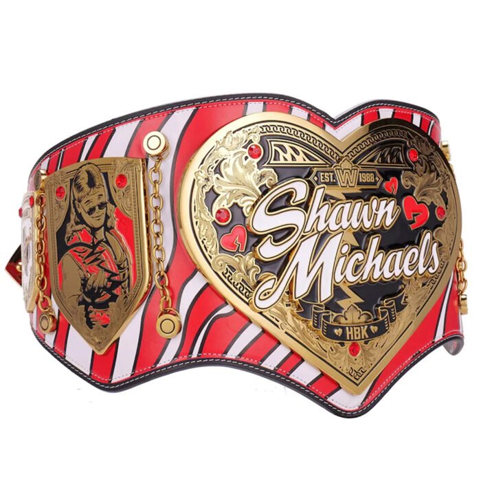 Shawn Michaels Legacy Championship Title Belt - Image 3