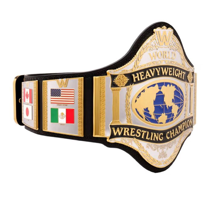 WWE World Heavyweight Championship World Wrestling Championship Belt - Image 3