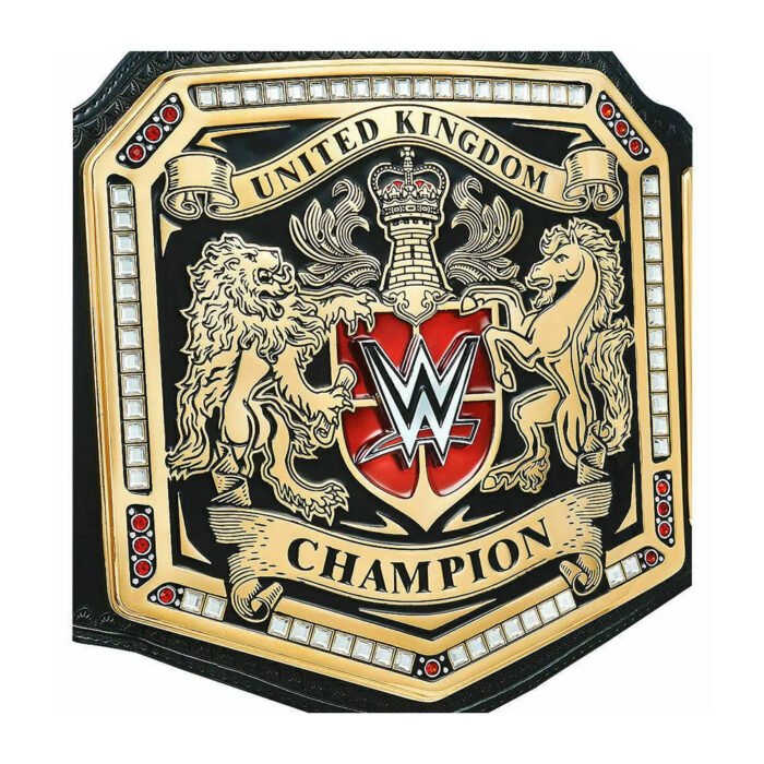 WWE World Heavy Weight Champion UK Title WWE World Championship Belt - Image 3