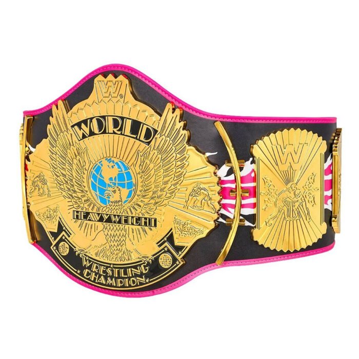 WWE Heavy Champion Bret Hart World Wide Wrestling Championship Belt - Image 1