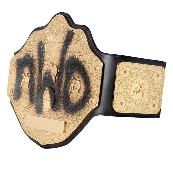 WCW Champion Belt nWo Spray Paint World Heavy Weight Championship Belt - Image 1