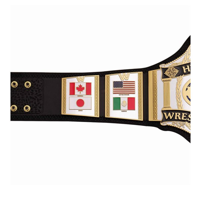 WWE Championship 1986 Retro Replica Title Belt - Image 5