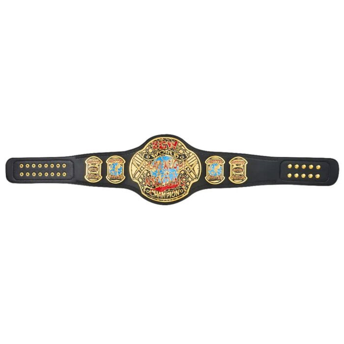 ECW World Heavyweight Wrestling Championship Title Belt - Image 4