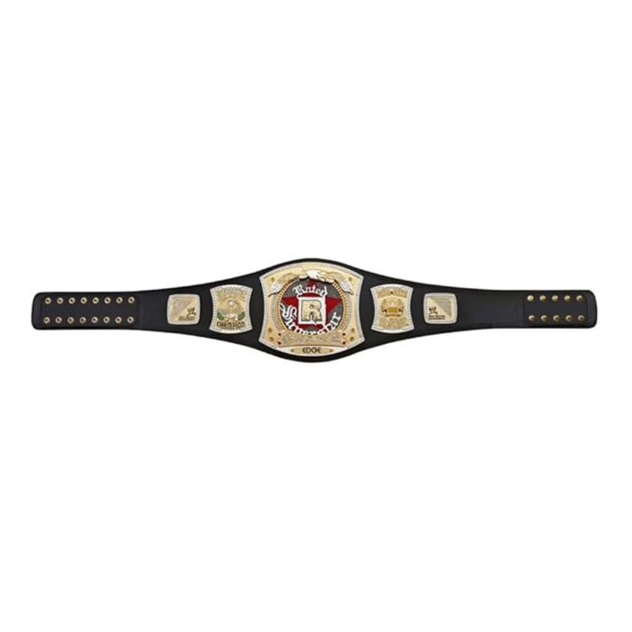 WWE Edge Rated R Superstar World Wrestling Entertainment Championship Belt - Image 4