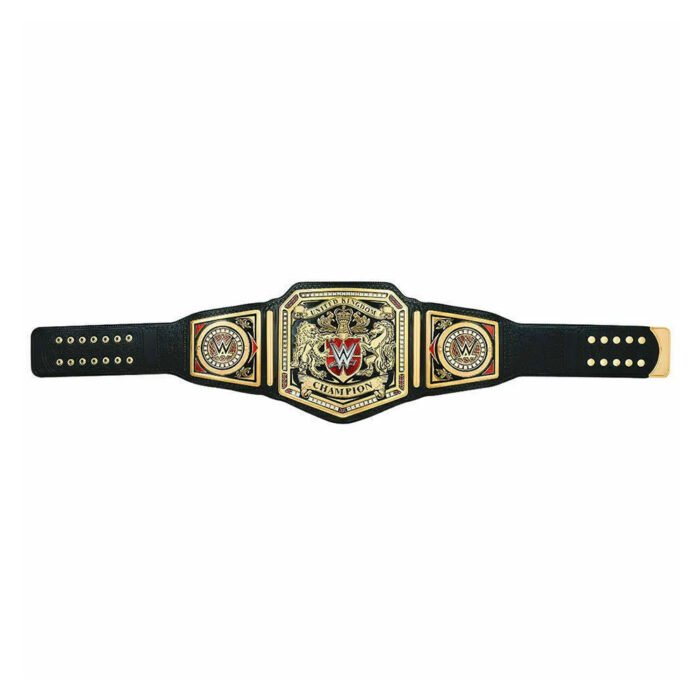 WWE World Heavy Weight Champion UK Title WWE World Championship Belt - Image 4