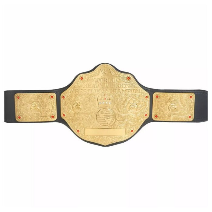 WWE World Heavyweight Championship Classic Big Gold Championship Belt WWE Belt - Image 3