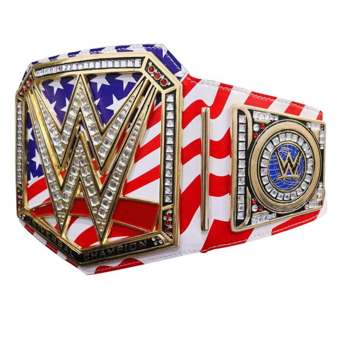 WWE United States Championship Title Belt Replica, WWE World Heavyweight Wrestling Championship Belt - Image 1