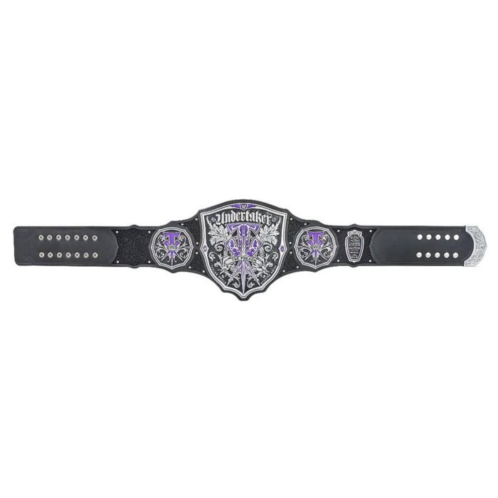 WWE World Title Belt The Phenom UNDERTKER Championship Belt - Image 5