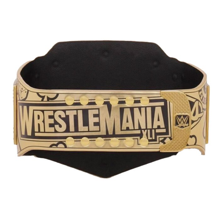 2025 WrestleMania 41 LosVegas Wrestling Championship Title Belt - Image 5