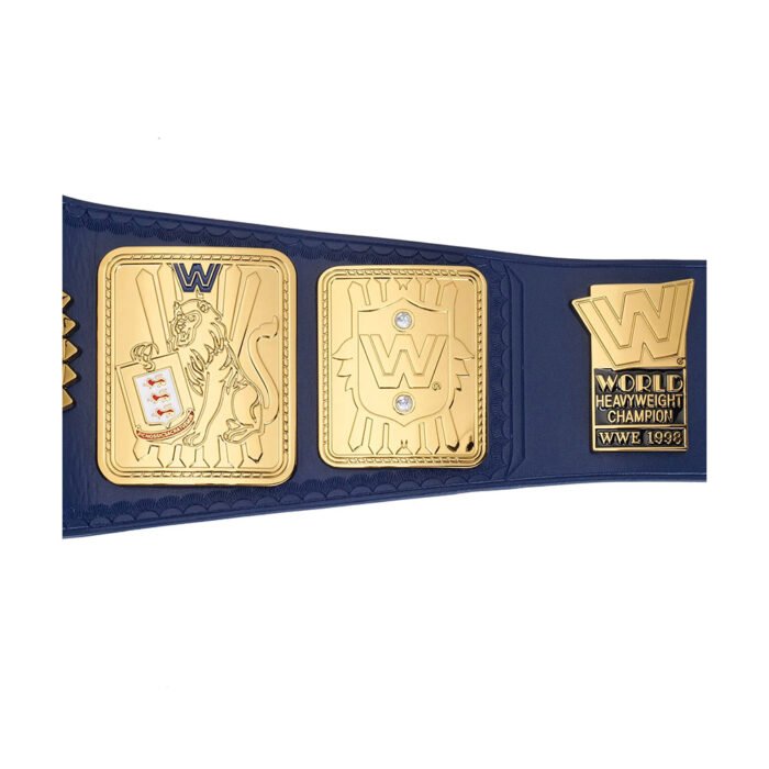 WWE World Title Big Eagle World Wrestling Federation Championship Belt - Image 5