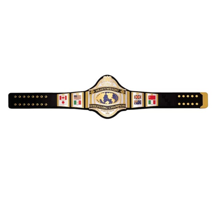 WWE World Heavyweight Championship World Wrestling Championship Belt - Image 4